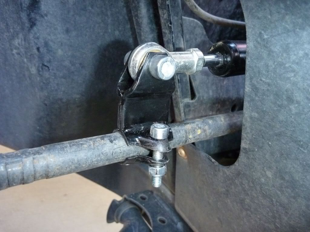 Ranger Steering Stabilizer modifying and installation PRC Polaris